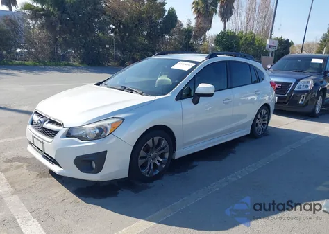 2014 Subaru Impreza 2.0I Sport Premium из США, поврежденный, VIN JF1GPAL69E8336647